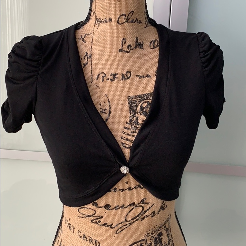 Bling Cover Up Crop